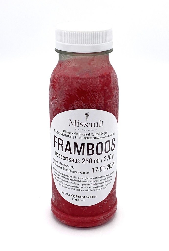 Coulis Framboos (250 ml)