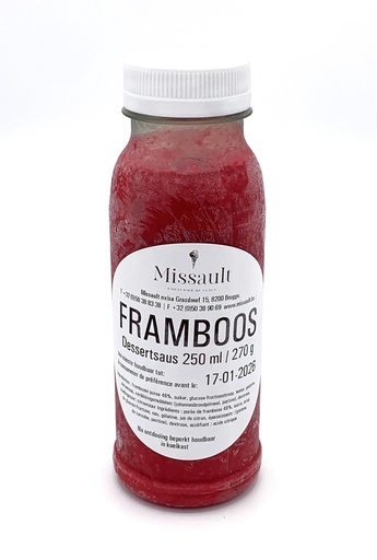 [CCFRM] Coulis Framboos (250 ml)